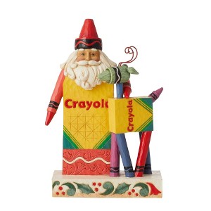 Jim Shore 8.0 Inch Hues Of The Holiday Crayola Figurines - 1 of 3