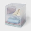 Stackable Large Bin Front Opening Clear - Brightroom™: Transparent Utility Storage, 19 Volume, Stackable - 4 of 4