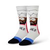 Odd Sox, Chef, Funny Novelty Socks, Large - 2 of 4