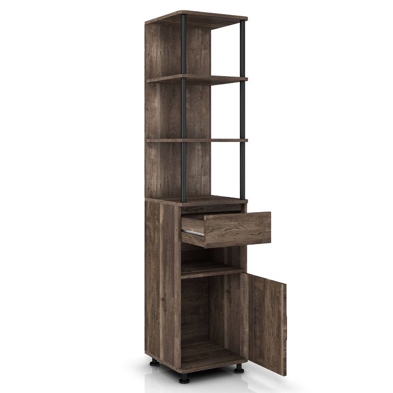 Nanum 4 Shelf Accent Bookcase - miBasics, 5 of 13