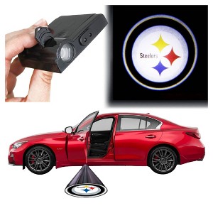 NFL Pittsburgh Steelers LED Car Door Light - 1 of 2