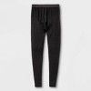 Men's Premium Thermal Pants - Goodfellow & Co™ Black - image 2 of 2