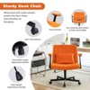 KTMBDW Classic Velvet Padded Mid-Back Height Adjustable Office Computer Desk Chair with Armrest - 3 of 4