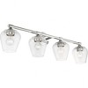 Livex Lighting Willow 4 - Light Vanity in  Polished Chrome - 3 of 4
