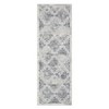 Washable Area Rug Vintage Distressed Rugs for Living Room Bedroom, Low Pile Non-Slip Rug - 2 of 4