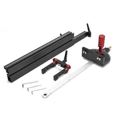 GOTGELIF Woodworking Miter Gauge – Compatible with T-Track Systems