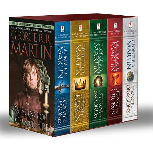 Game Of Thrones George R R Martin Book Set Paperback 1-4