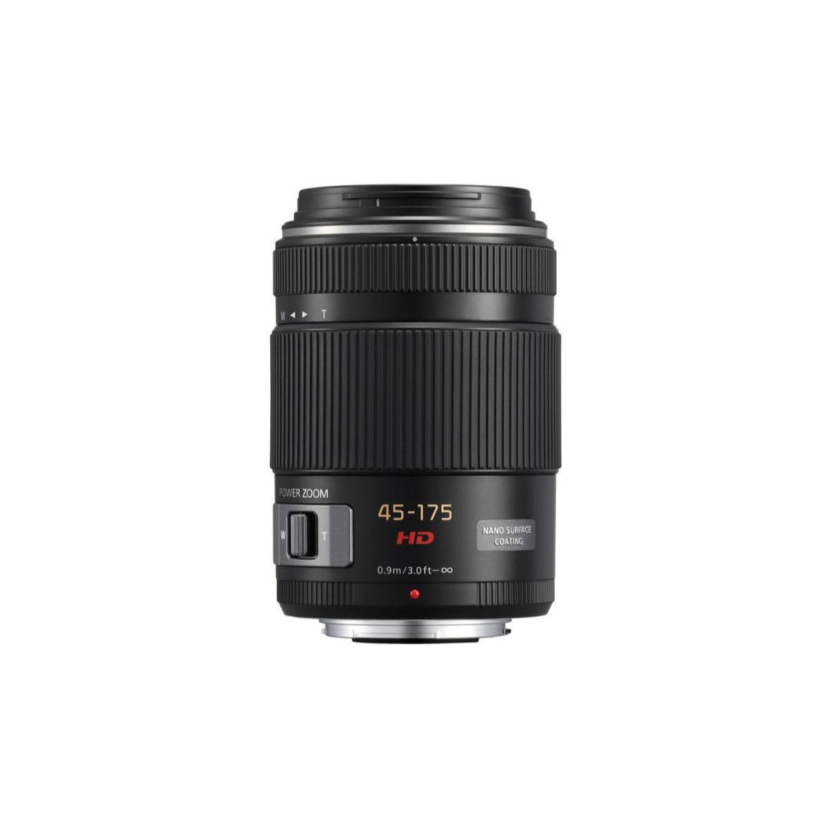 Panasonic Lumix G X Vario Power Zoom 45-175mm f/4.0-5.6 ASPH Lens (Black)