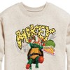 Boys' - Teenage Mutant Ninja Turtles - Michelangelo AKA Mikey Graphic Long Sleeve Fleece Sweatshirt - 2 of 4