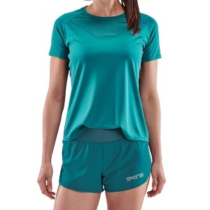 SKINS SERIES-3 Women's Premium Compression Short Sleeve-50+ UPF, Moisture-Wicking for Running, Pickleballl & Basketball - 1 of 4