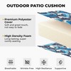 Peace Nest Solid Outdoor Patio Seat Cushion Set of 4 - 2 of 4