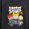 Women's - Rugrats - Crew Love Lightweight French Terry Wide Neck Long Sleeve Shirt - 2 of 4
