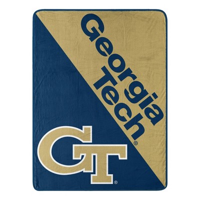 NCAA Georgia Tech Yellow Jackets 46"x60" Micro Fleece Throw Blanket