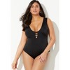Swimsuits for All Women's Strappy Scoopneck One Piece Swimsuit (Plus Sizes Available) - 4 of 4