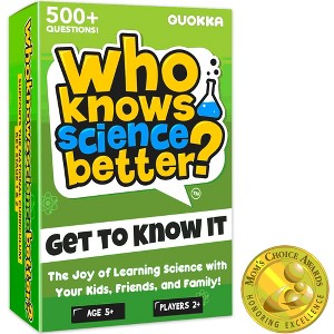 QUOKKA Fun Board Game for 8 10 Year Olds - Family Card Game for Kids Ages 6 7 and Adults - Who Knows Me Better Series - Guess Questions - 1 of 4