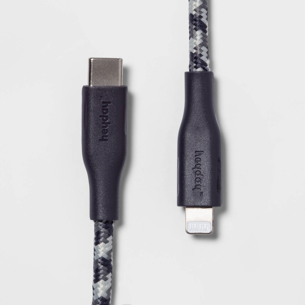 10' Lightning to USB-C Braided Cable - heyday™ Dusk Blue