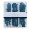 LunaLulinlk Mainstays 36 Piece Kitchen Gadget Set with Kitchen Cooking Utensils, and Drawer Organizer, Black - 4 of 4