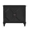 NicBex 65"/34" Fluted Sideboard Buffet with Adjustable Shelves, Console Table for Kitchen/Dining Room/Entryway - 3 of 4