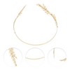 Unique Bargains Women's Cute Wheat Headbands Gold Tone 1 Pc - 3 of 4