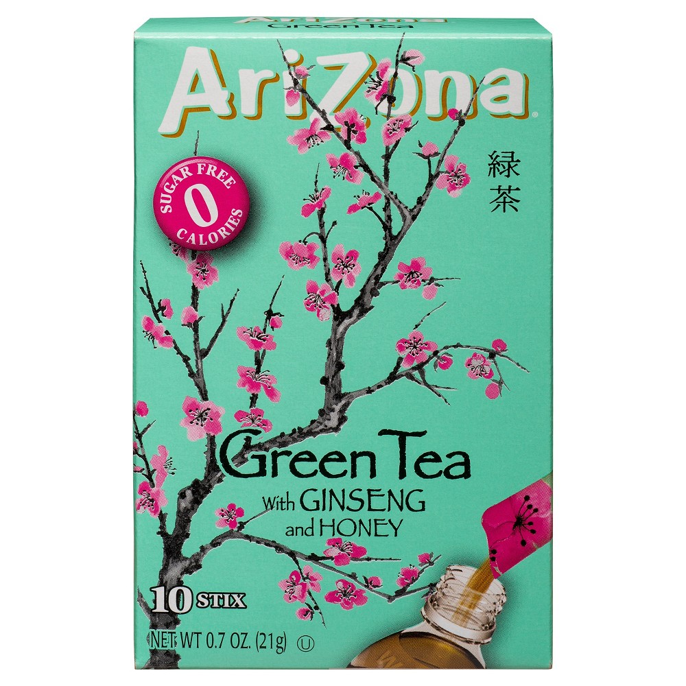 UPC 613008724153 product image for Arizona Iced Green Tea Stix 0.7 oz 10 ct | upcitemdb.com