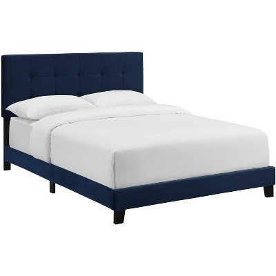 Modway Amira Full Performance Velvet Bed