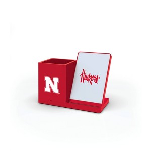 NCAA Nebraska Cornhuskers Wireless Charging Pen Holder - 1 of 3