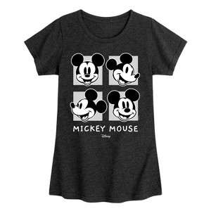 Girls' - Disney - Mickey & Friends Fitted Short Sleeve Graphic T-Shirt - 1 of 4