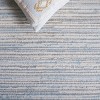 Mila MIL224 Power Loomed Indoor Area Rug - Light Blue/Grey - 6'7"x6'7"- Safavieh - 4 of 4