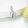 925 Sterling Silver "I Love You Forever" Parrot Charm, Cute Heart Bird Jewelry Gift for Women - 3 of 4