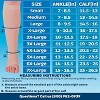 Absolute Support Open Toe 15–20mmHg Wide Calf Compression Socks, Knee High, 3-Pack – Circulation, Travel & Swelling Relief, A515-3 - 4 of 4