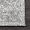 Nuloom Jaime Geometric 4x6 Area Rug for Living Room Bedroom Dining Room Kitchen, Grey/Ivory - 3 of 4