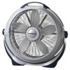 Lasko Wind Machine 3300 20 Inch 3 Speed Cooling Pivoting Head Floor Fan, Gray - 2 of 3