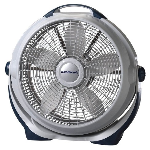 Lasko Wind Machine 3300 20 Inch 3 Speed Cooling Pivoting Head Floor Fan,  Gray : Target