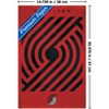Trends International NBA Portland Trail Blazers - Logo 25 Unframed Wall Poster Prints - 3 of 4