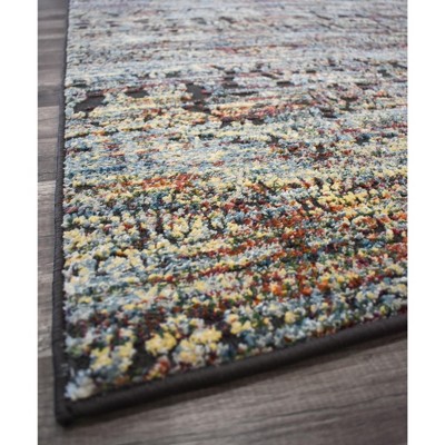 Windswept Multicolor Synthetic 5' x 7' Area Rug