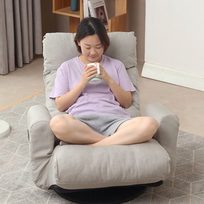 Vynxaria 360¡«degree rotatable sofa chair Adjustable head and waist with game chair and lounge chair