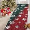 Fulvari Christmas Area Rug Living Room Bedroom Xmas Decor Area Rug Indoor Washable Non-Slip Throw Floor Festival Carpet - 2 of 4