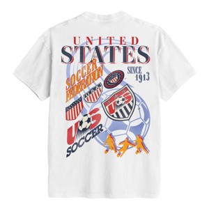 Men's U.S. Soccer Short Sleeve Graphic T-Shirt - White : Target