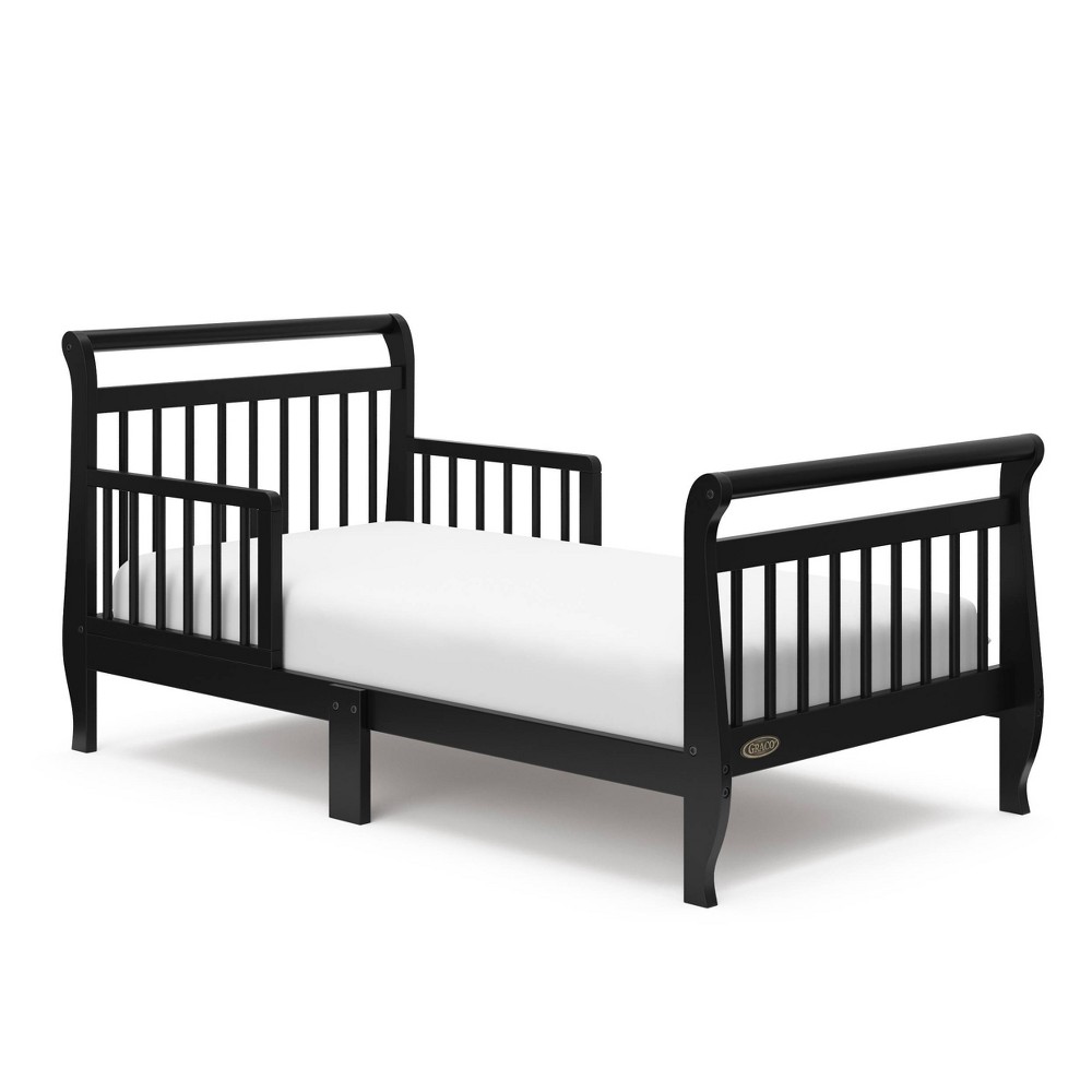 Photos - Cot Graco Classic Sleigh Toddler Bed - Black 