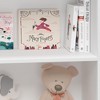 Vynxaria Kids 3-Tier Bookcase, Children's Book Display & Toy Storage Organizer for Playroom, Nursery & Bedroom - 4 of 4