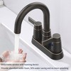 Two-Handle Bathroom Sink Faucet, Centerset Design for RVs with 3-Hole Installation - 2 of 4