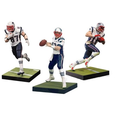 Mcfarlane Toys New England Patriots Nfl Super Bowl Action Figure 3 Pack Target - nfl roblox super bowl