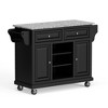 Glenwillow Home Kitchen Cart with Locking Casters - 4 of 4