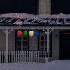 Northlight Lighted Blow Mold C7 Bulbs Christmas Decorations - 20" - Set of 4 - 3 of 4