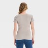 Short Sleeve Ribbed Seamless Maternity T-Shirt - Isabel Maternity by Ingrid & Isabel™ - 2 of 3