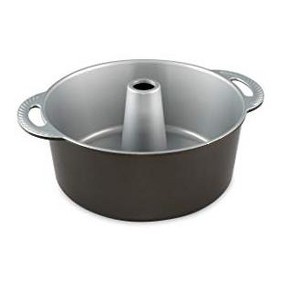Nordic Ware Angel Food Cake Pan, 18 Cup Capacity, Graphite - 1 of 4