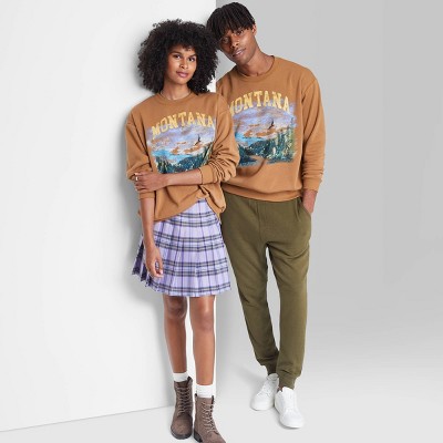 Oversized Sweatshirt - Wild Fable™ Brown XS