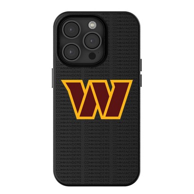 Keyscaper NFL NFC Teams Text Backdrop MagSafe Compatible Cell Phone Case for Apple iPhone