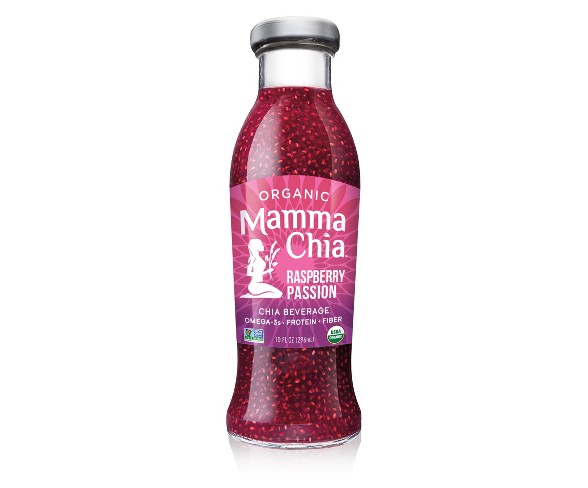 Mamma Chia Organic Vegan Raspberry Passion Chia Beverage - 10 fl oz