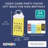 Blue Panda 24-Pack Medium Video Game Party Favor Paper Gift Bags for Kids Birthday, 4 Designs 9 x 5.3 in. - 2 of 4